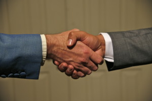 Handshake men